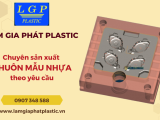 Lâm Gia Phát Plastic chuyên cung cấp dịch vụ sản xuất khuôn mẫu nhựa theo yêu cầu