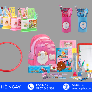 Xưởng Gia Công Dụng Cụ Học Tập Bằng Nhựa & Đồ Chơi Học Sinh TP.HCM