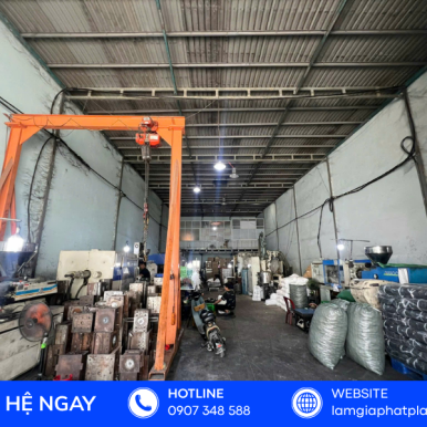 Xưởng Gia Công Ép Nhựa Theo Yêu Cầu & Chế Tạo Khuôn Mẫu Tại TPHCM