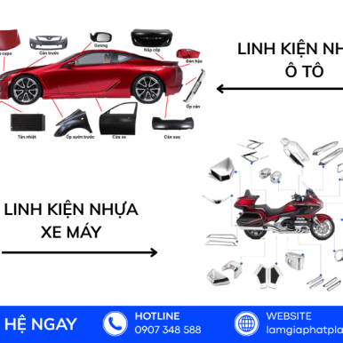 Xưởng Gia Công Linh Kiện Nhựa Ô Tô Xe Máy Theo Yêu Cầu TPHCM