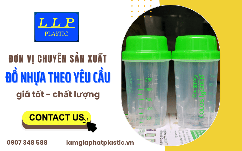 sản xuất đồ nhựa theo yêu cầu