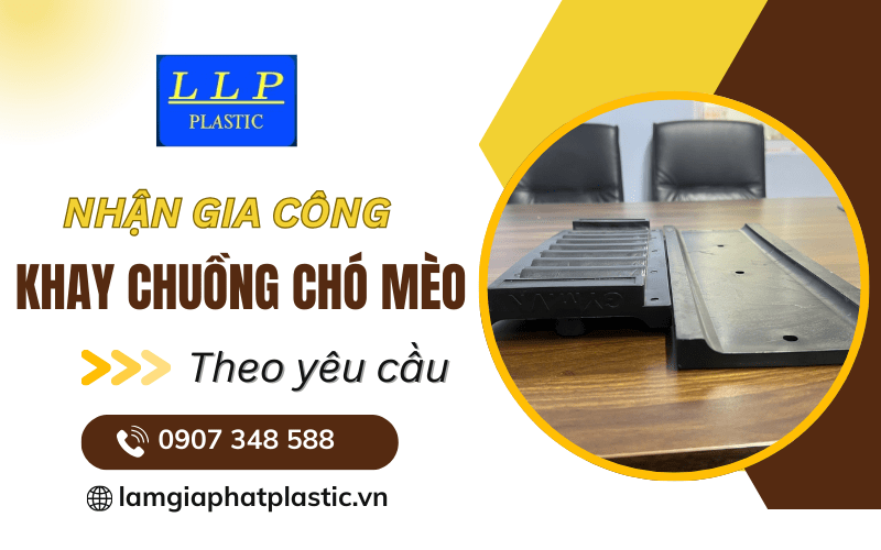 Gia công khay chuồng chó mèo theo yêu cầu