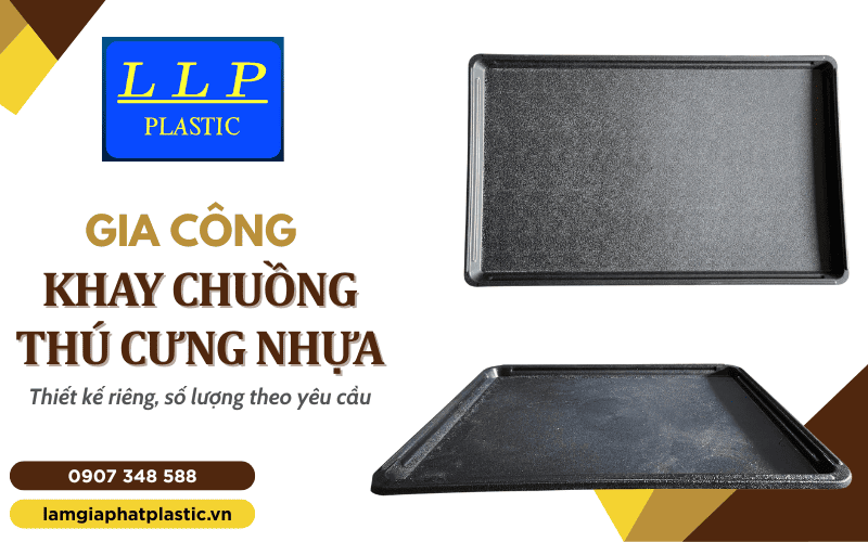 khay chuồng thú cưng nhựa