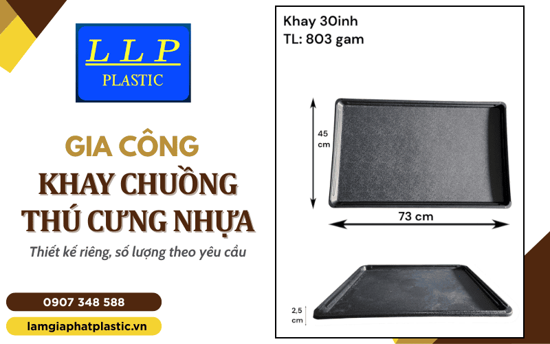khay chuồng thú cưng nhựa