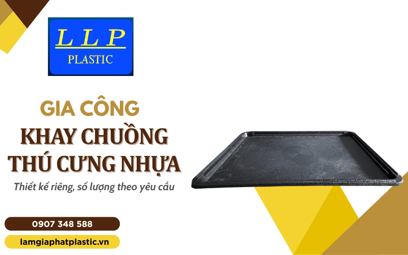 khay chuồng thú cưng nhựa