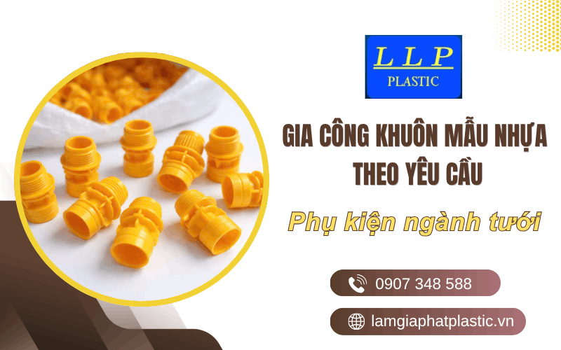 gia công khuôn mẫu nhựa ngành tưới