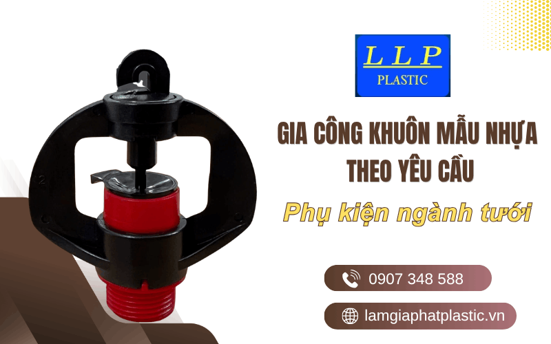 gia công khuôn mẫu nhựa ngành tưới