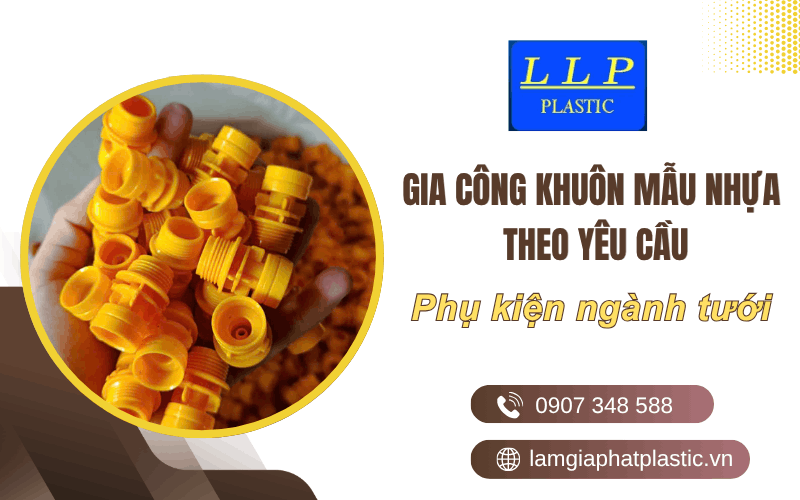 gia công khuôn mẫu nhựa ngành tưới