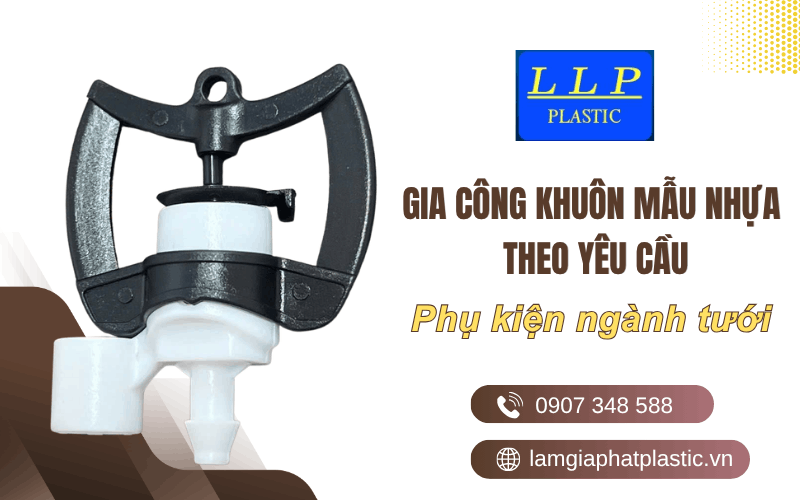 gia công khuôn mẫu nhựa ngành tưới