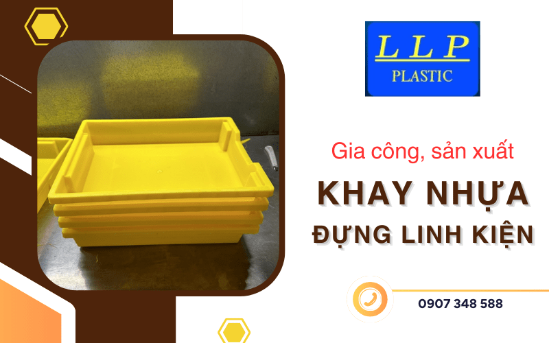 khay nhựa đựng linh kiện