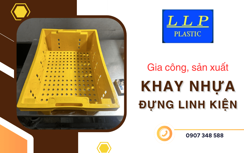 khay nhựa đựng linh kiện