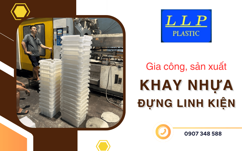 khay nhựa đựng linh kiện