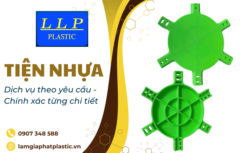 Tiện nhựa theo yêu cầu
