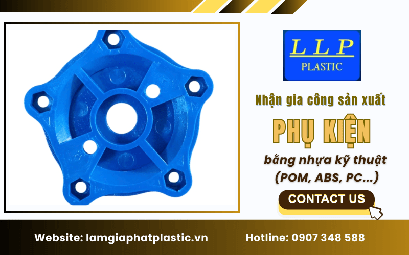 sản xuất phụ kiện bằng nhựa kỹ thuật 