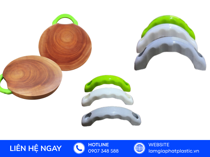 Tay cầm nhựa ABS cho bộ dụng cụ nhà bếp dao kéo thớt đúc sắc nét chịu lực tại Lâm Gia Phát