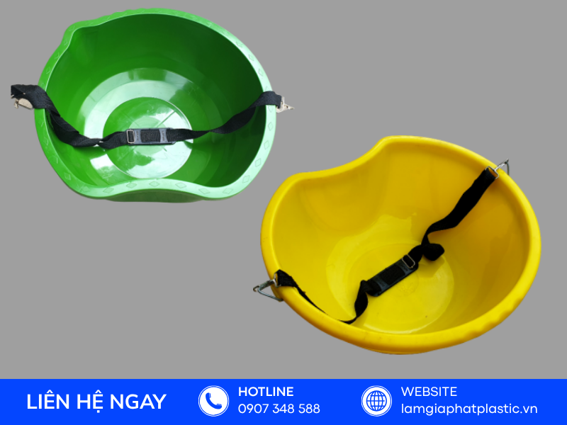 Hạt nhựa PP HDPE nguyên sinh đúc thau nhựa rải phân bón dẻo dai chống ăn mòn hóa chất